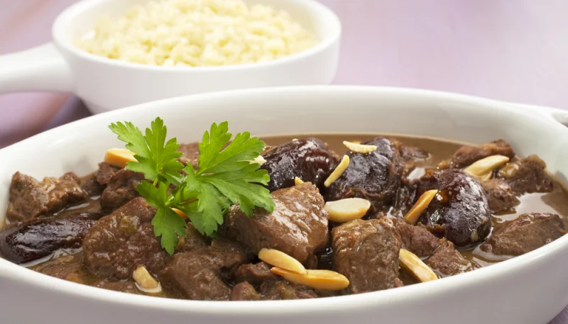 Tajine d'agneau aux dattes