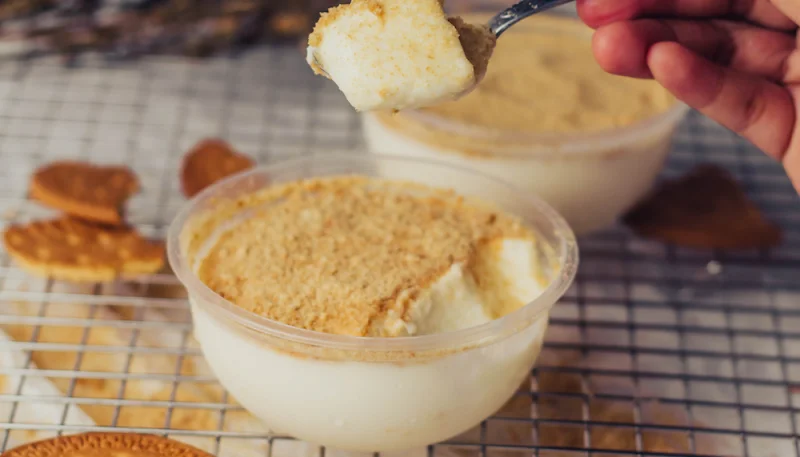 Panna cotta aux spéculoos