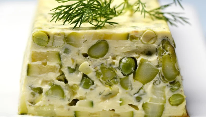 Terrine d'asperge au Boursin