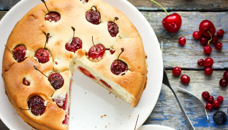 Clafoutis aux cerises au Thermomix