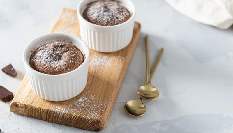 Fondant au chocolat rapide