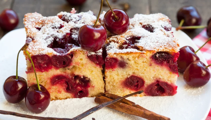 Gâteau aux cerises