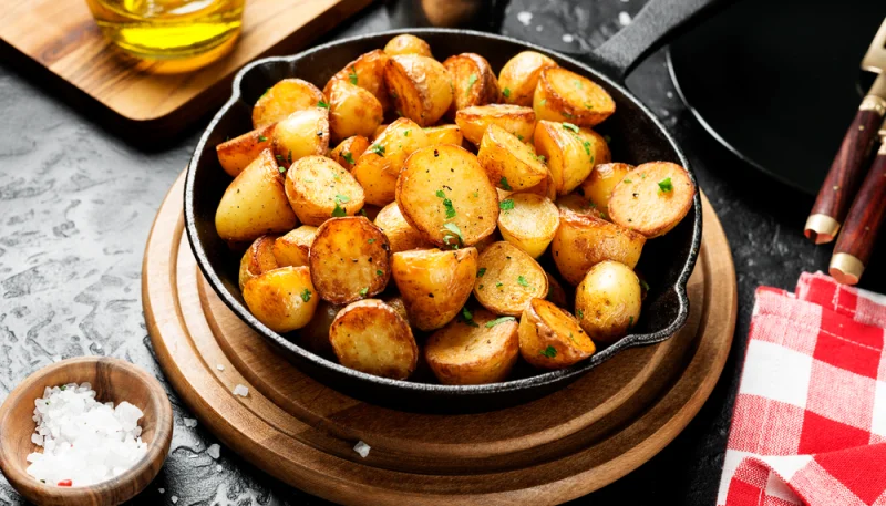 Poêlée de pommes de terre