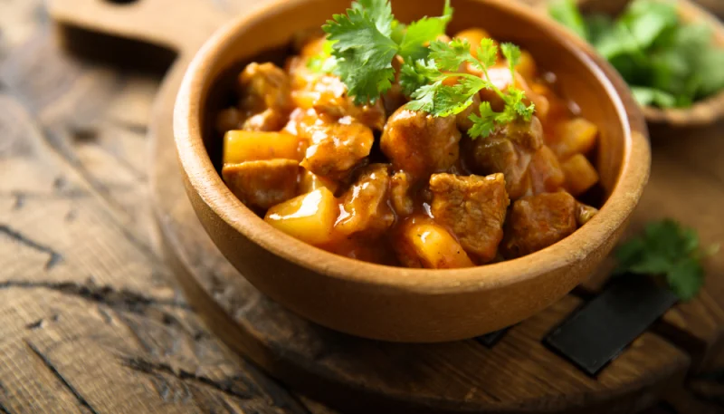 Poulet à l'ananas