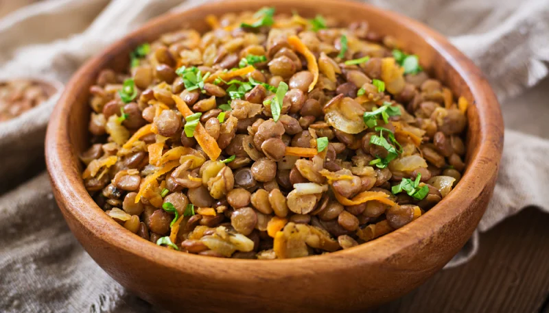 Salade de lentilles