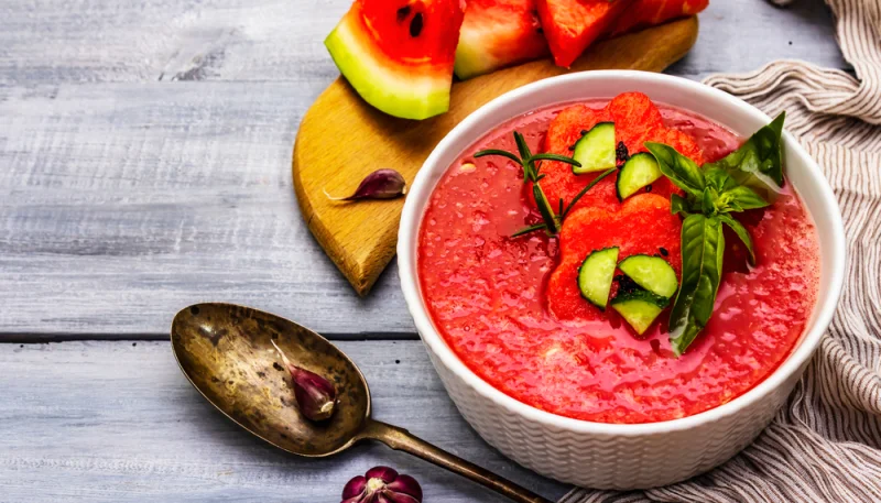 Gaspacho de pastèque