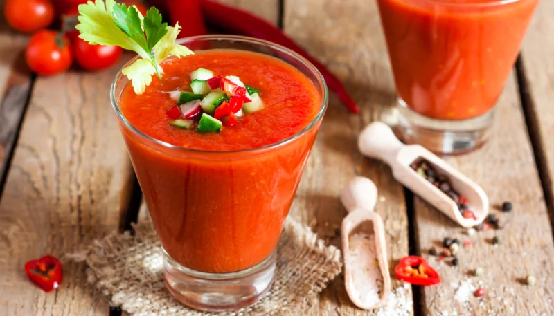 Gaspacho de tomates