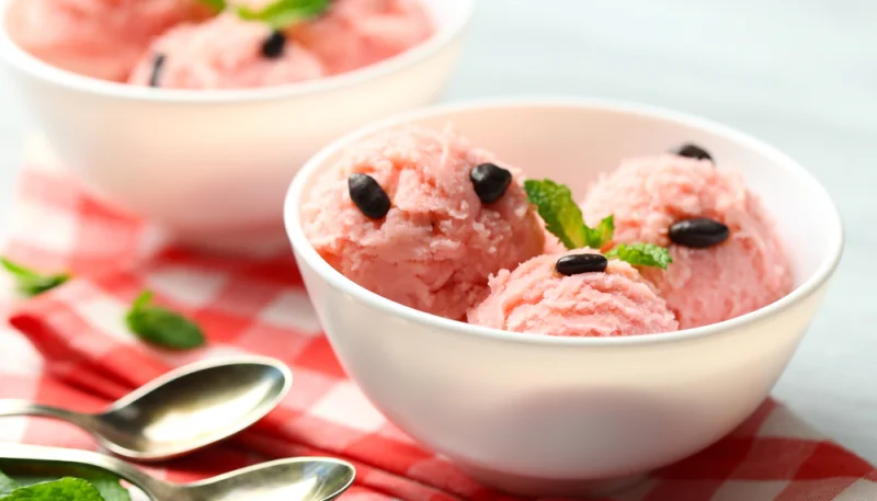 Glace à la pastèque