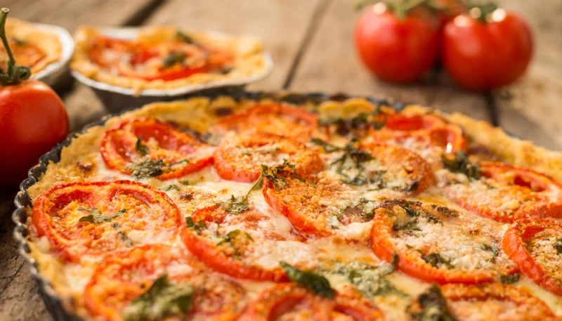 Quiche au thon et à la tomate