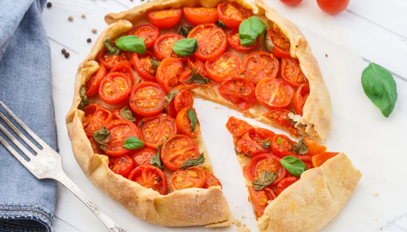 Tarte à la tomate