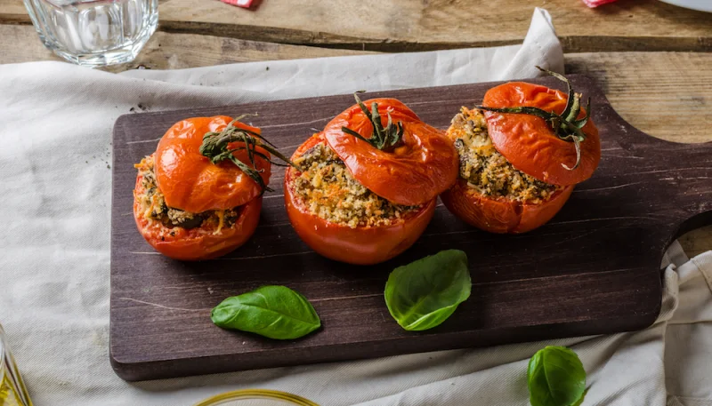 Tomates farcies végétariennes