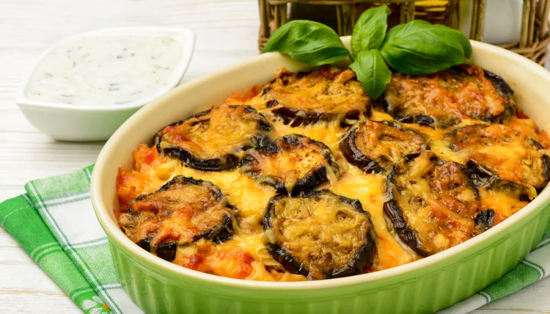 Aubergines au four