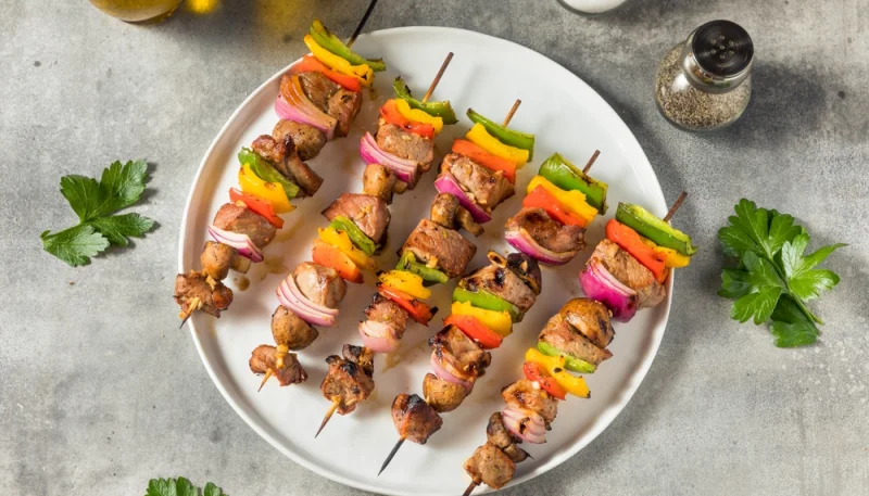 Brochettes de boeuf