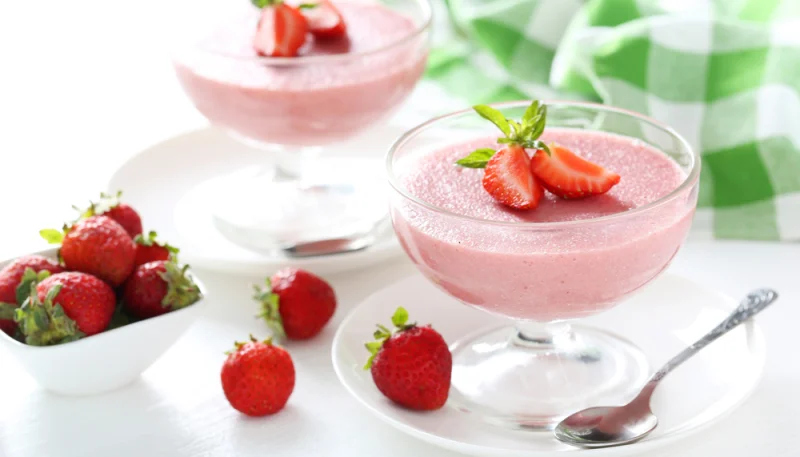 Crème à la fraise