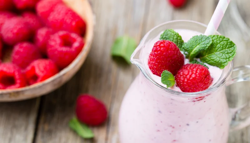 Crème à la framboise