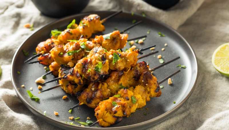 Poulet satay