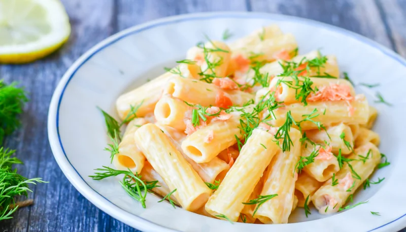 Salade de pâtes au poisson