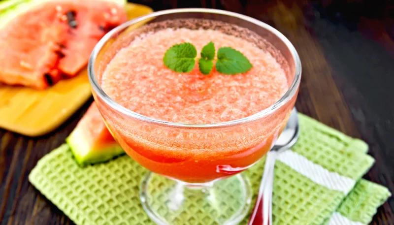 Mousse à la pastèque