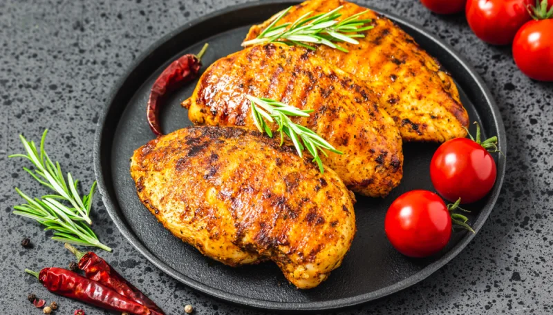 Blancs de poulet rôtis à la provençale