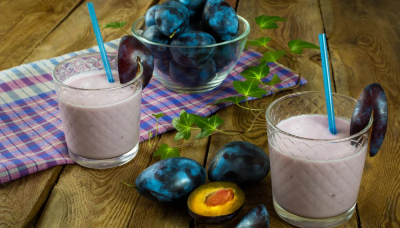Smoothie aux prunes