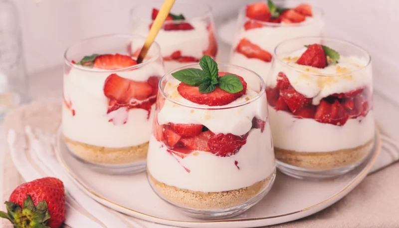 Tiramisu fraise spéculoos