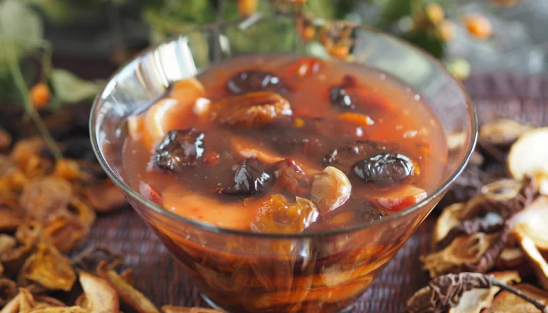 Aspics aux fruits d'automne