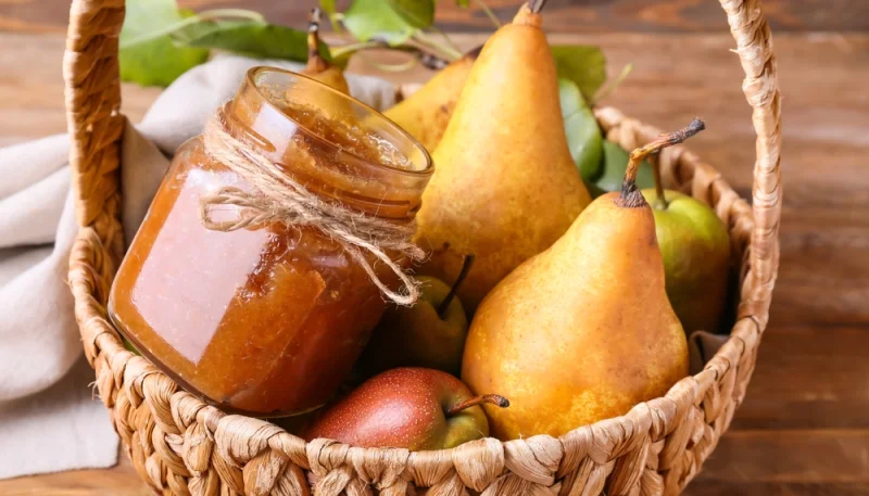 Confiture de poires au Lillet