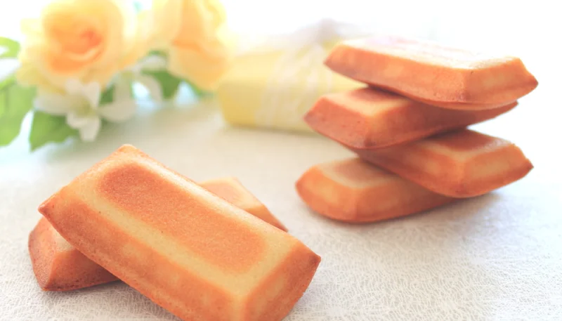 Financiers poires/vanille