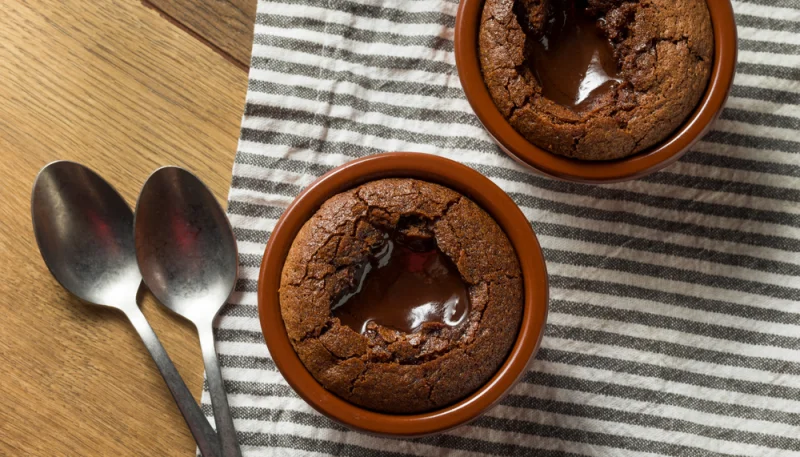 Moelleux au chocolat minute