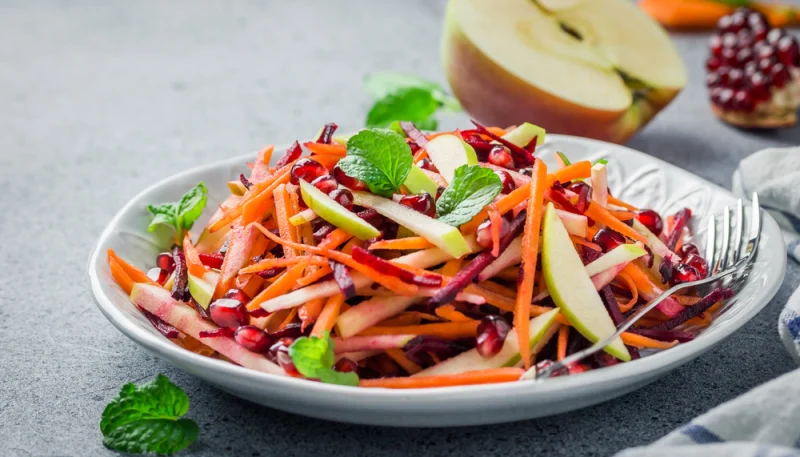 Salade de betterave et navet
