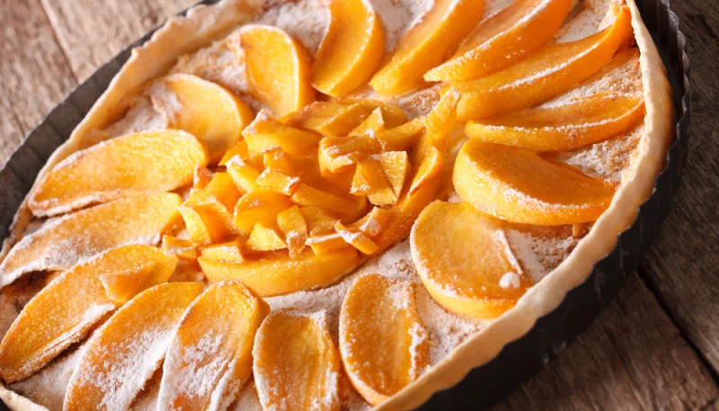 Tarte aux kakis