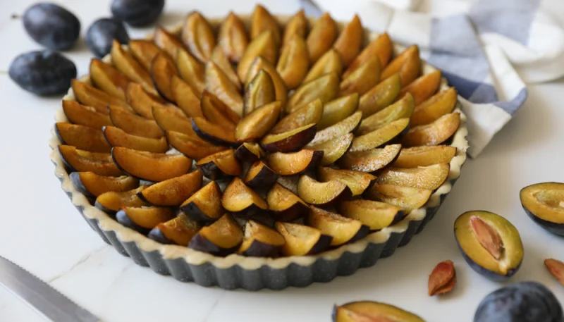 Tarte aux quetsches