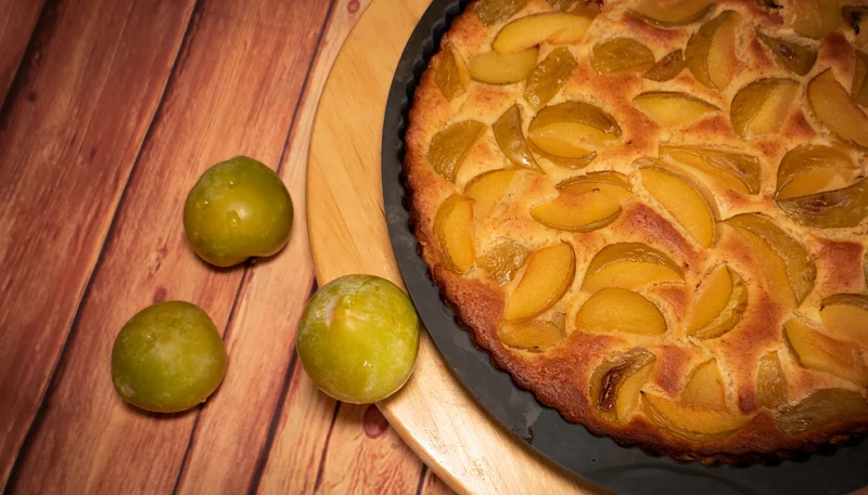 Tarte aux reines-claudes