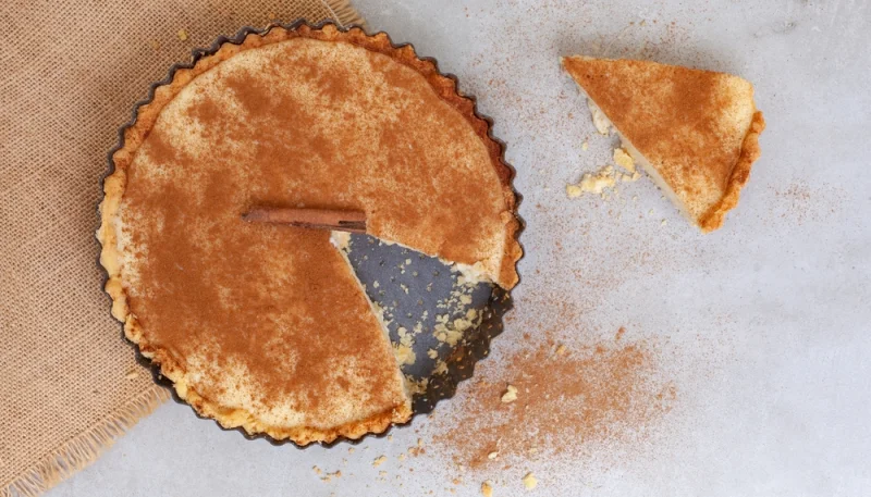 Tarte à la cannelle