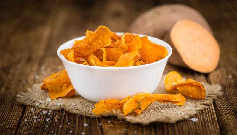 Chips de patate douce