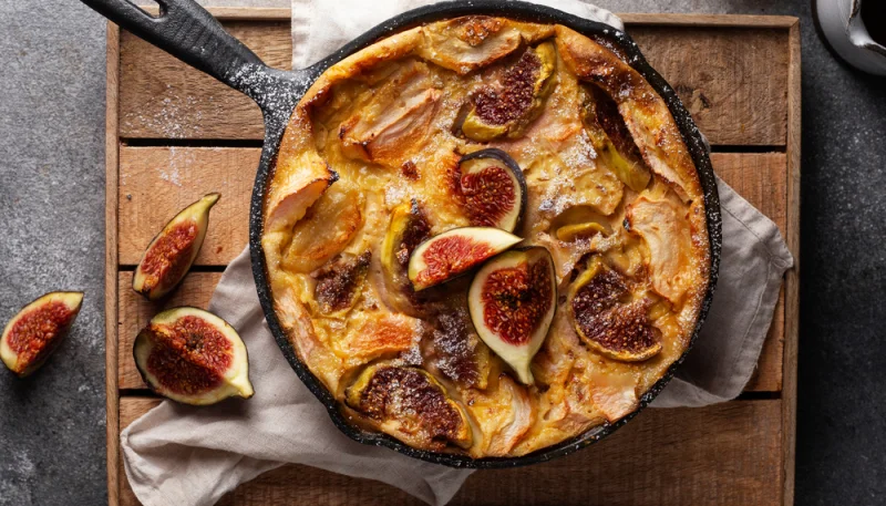 Clafoutis aux figues
