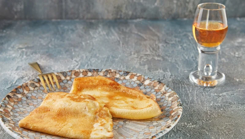 Crêpes au cognac