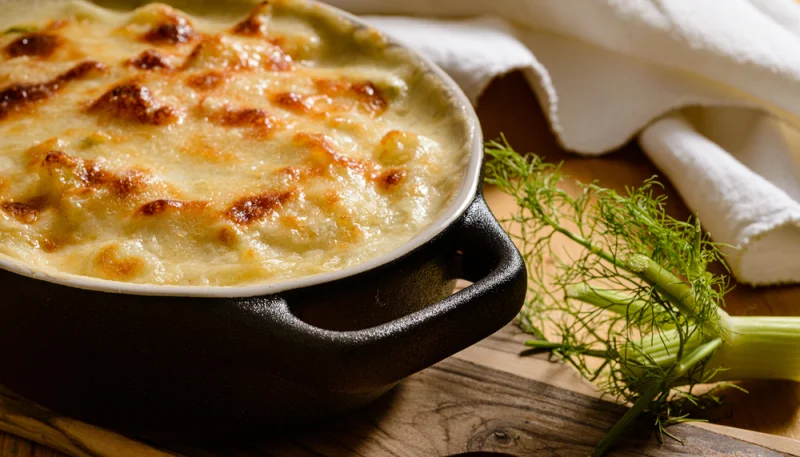 Flans au fenouil