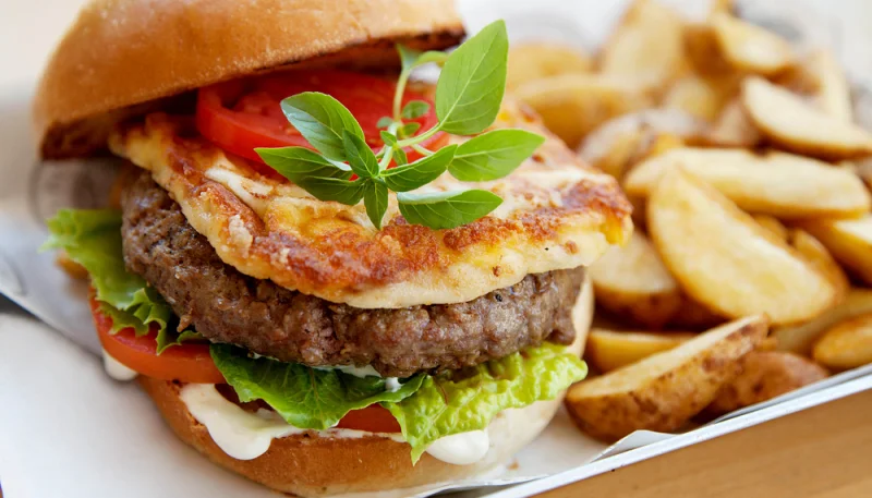 Burger à la raclette