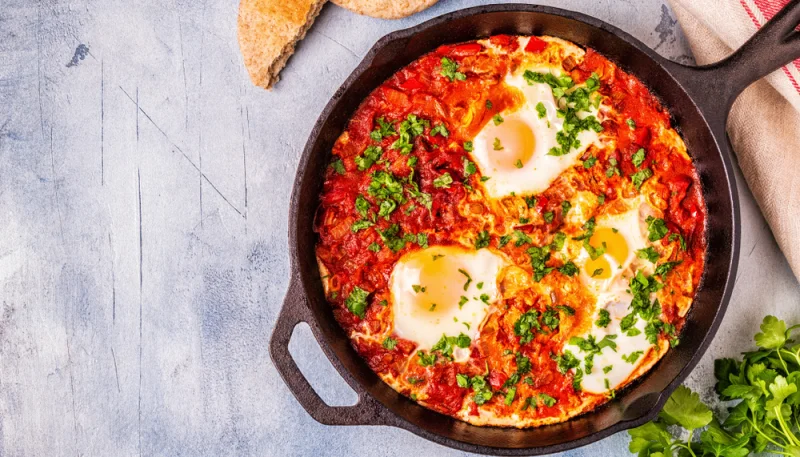Chakchouka aux oeufs