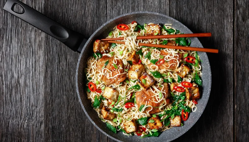 Cuisses de poulet asiatiques express