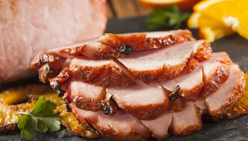 Jambon blanc caramélisé