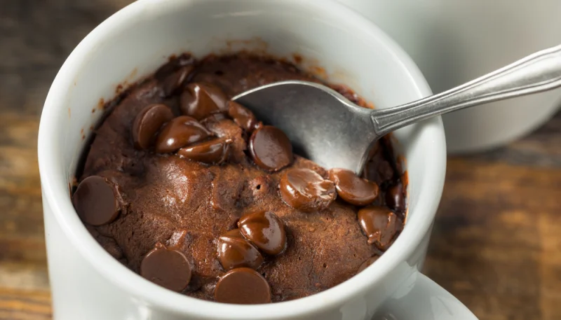 Mug-cakes brownies