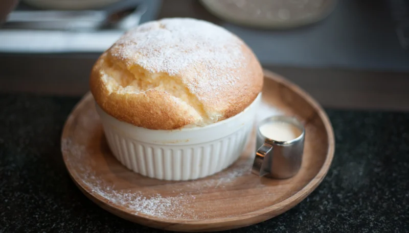 Soufflé à la clémentine