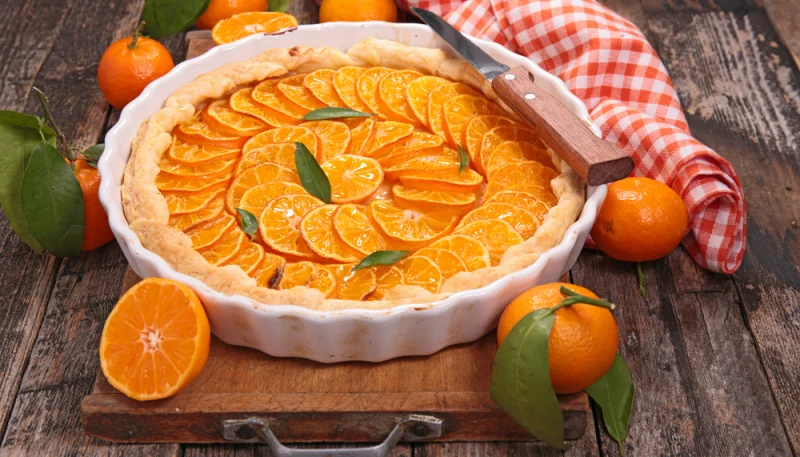 Tarte aux clémentines
