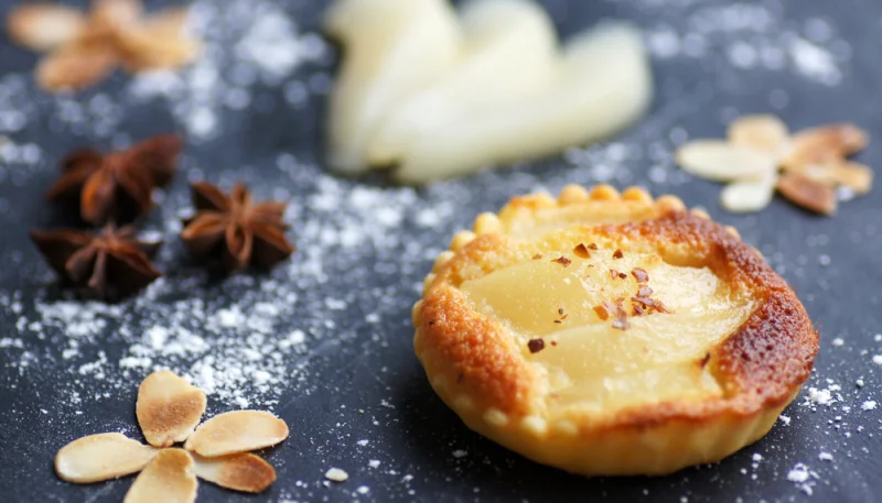 Tartelettes poire chocolat