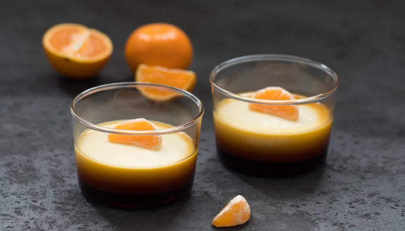 Flan aux clémentines