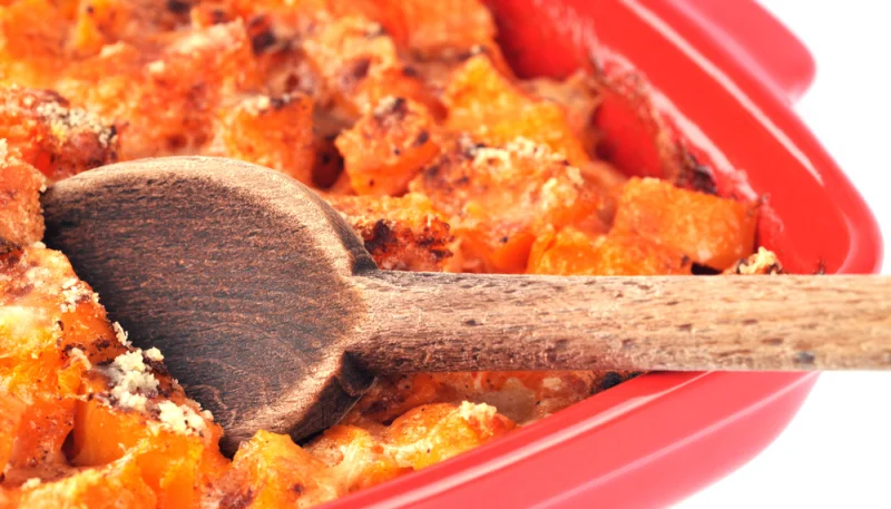 Gratin de courge butternut