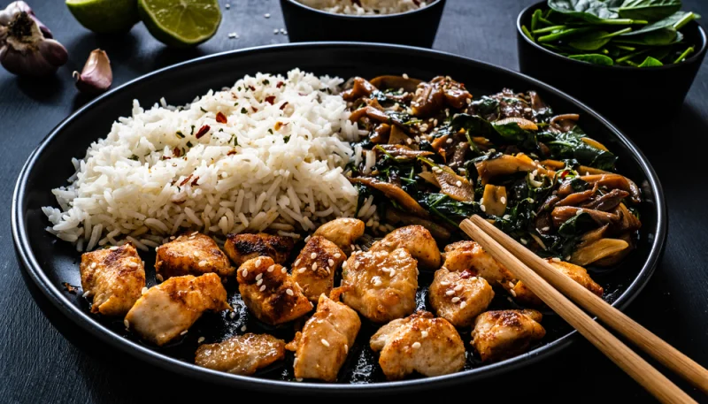 Poulet à la sauce d'huîtres