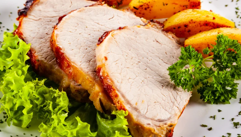 Rôti de porc au navet